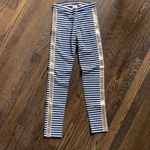 Girls’ NWT Crewcut size 12 striped leggings